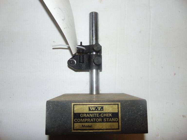 W.T. Granite-Chek Stand