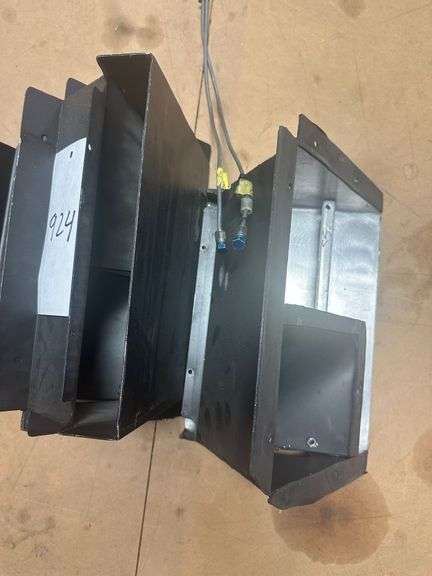 Alum. Oil Cooler Ducts / Package Tray