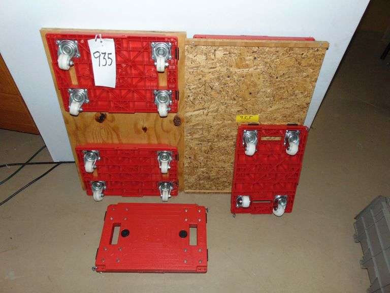 Three Furniture Dollies