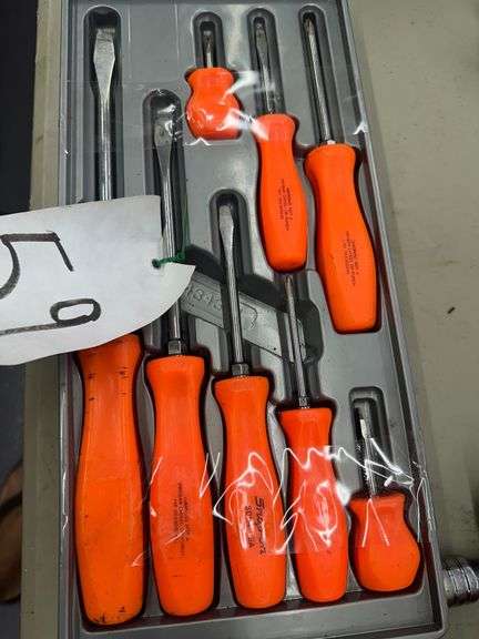 Set of Snap-On on Screwdrivers