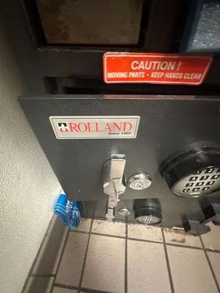 Rolland 2-Tier Digital Floor Safe