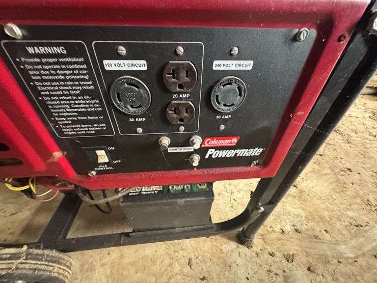 Coleman Powermate Portable Electric Generator