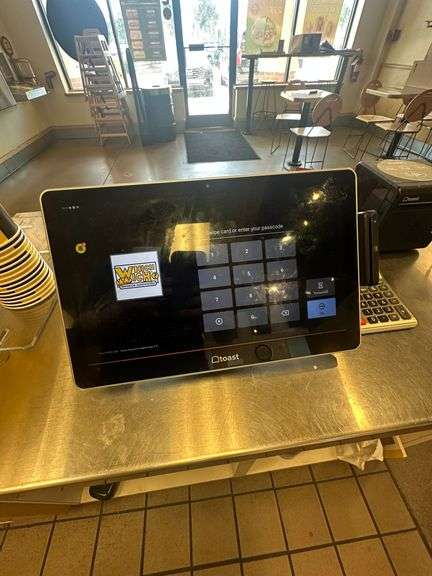 Toast POS System with Monitor, Printer , Scanner, Cash Box , Tablet, & Tap Card Reader