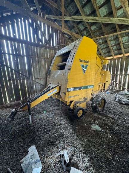 Vermeer Baler Model 504R Classic | Camless Wide Pickup | VIN# 1VRG1411XJ1002182