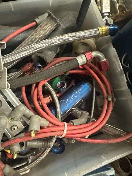 Remote Oil Filter Mount Lines & Other Race Parts