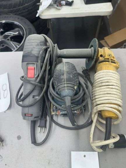 Assorted Electric Power Tools