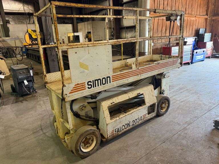 Simon Falcon 2034 20ft Scissor Lift (Model L2034E)