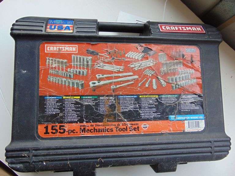 Craftsman Partial Set 155 Pcs. Tool, Socket & Wrenches