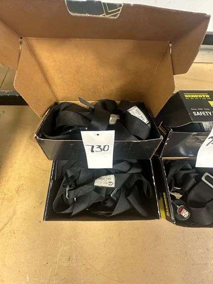 (2x) Sets Simpson Cam Lock Seat Belts
