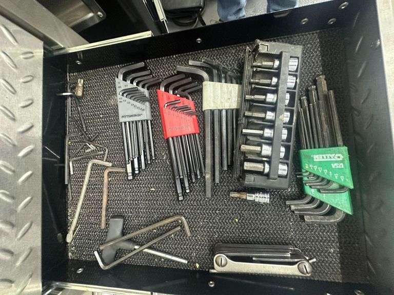 Assorted Hex Wrench Sets, Bearing Seal Set & One Electrical Knockout Set