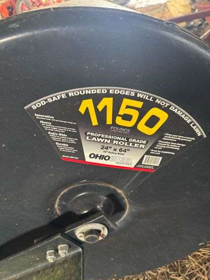 Ohio Steel 1150-Lb Lawn Roller |  Model 60TSC