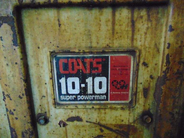 Coats 10-10 Tire Changer