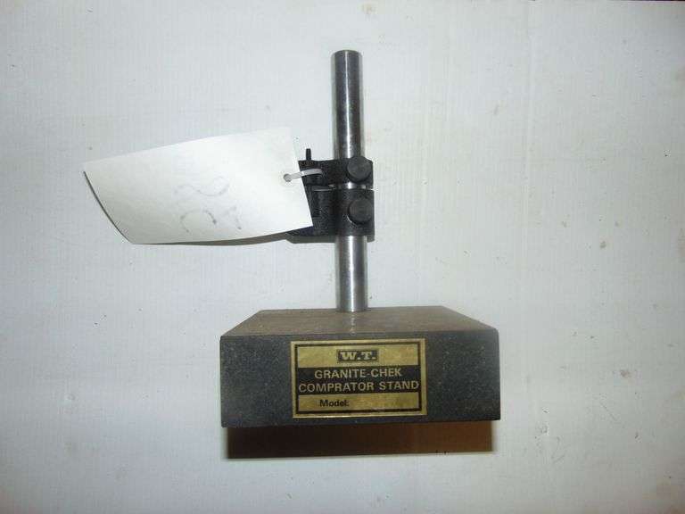 W.T. Granite-Chek Stand