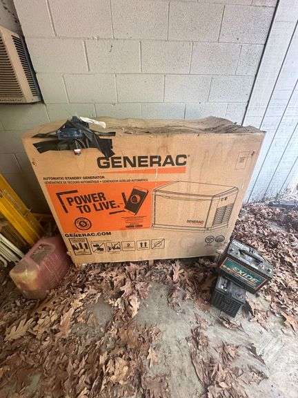 Generac Guardian 22Kw Air Cooled Standby Generator New in Box w/ matched Fuel Regulator