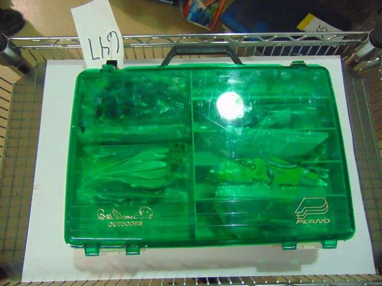 Plano Case Full of Rubber Worms