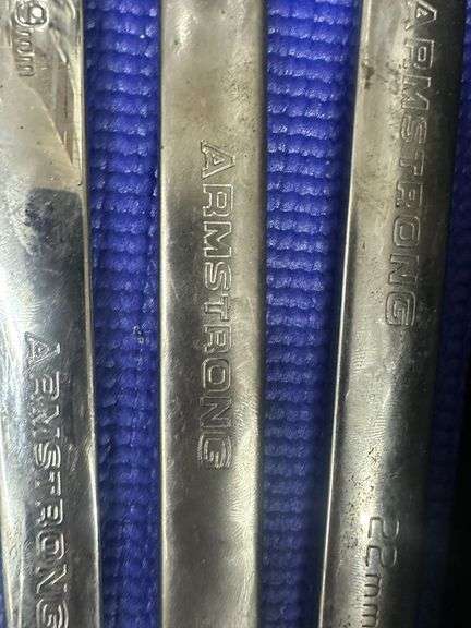 Set of Armstrong Tool Professional Mechanic's Wrenches