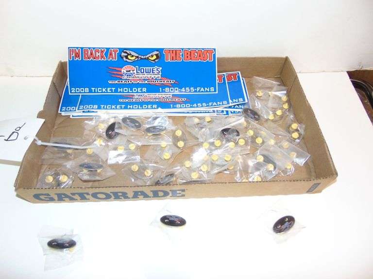 Lowe's Motor Speedway Ticket Holder Pins