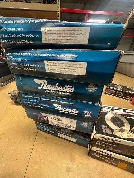 (7x)  Sets Raybestos Brake Pads