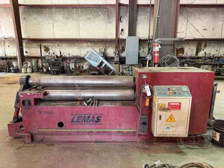 Lemas TR200/5 3 Roll Plate Bending Roll