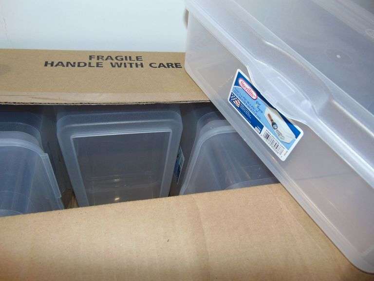 Sterilite Plastic Container