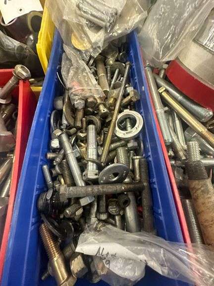 Misc Nuts & Bolts Tray As Pictured