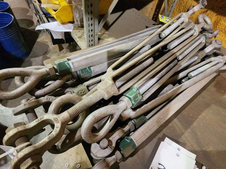 Grouping of 7/8" x 18" Turnbuckles