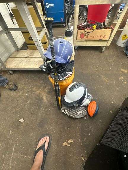 Assorted Softball Equipment