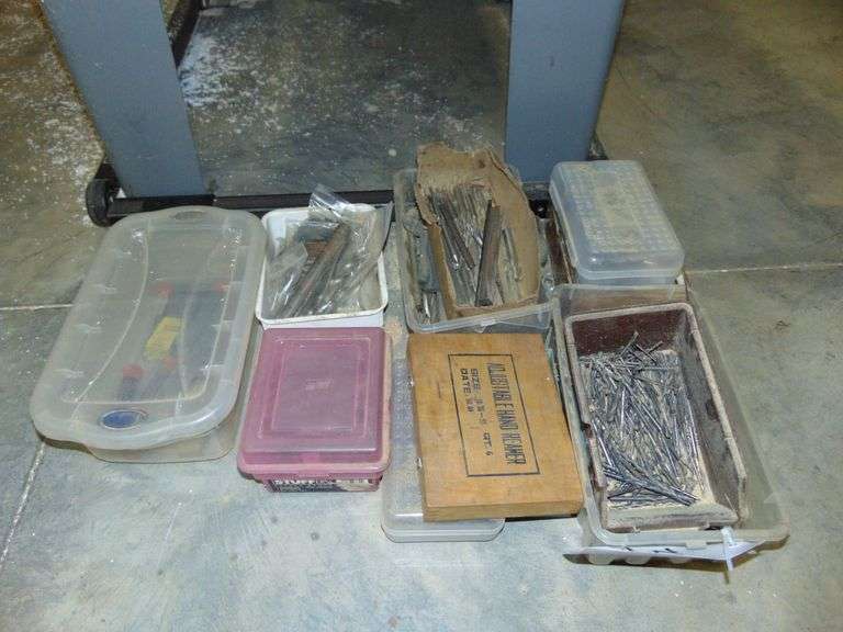 Misc. Grouping of Drill Bits, Tool Holders, Rimers, Etc.