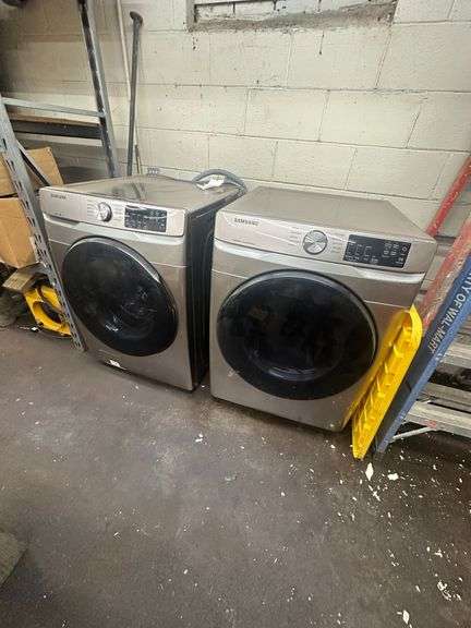 Samsung High Efficiency Washer & Dryer Set