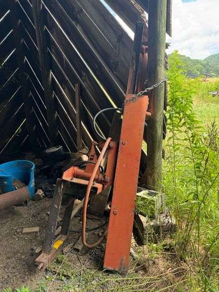 Tractor Hydraulic Post Driver by Shaver Model HD8 | SN 9085
