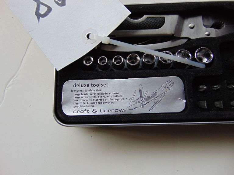 Croft & Barrow Deluxe Tool Set