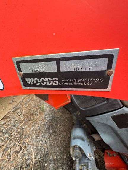 Kubota Compact Utility Tractor Model L3130 w/ Woods LC102 Groundmover X Front-end Loader