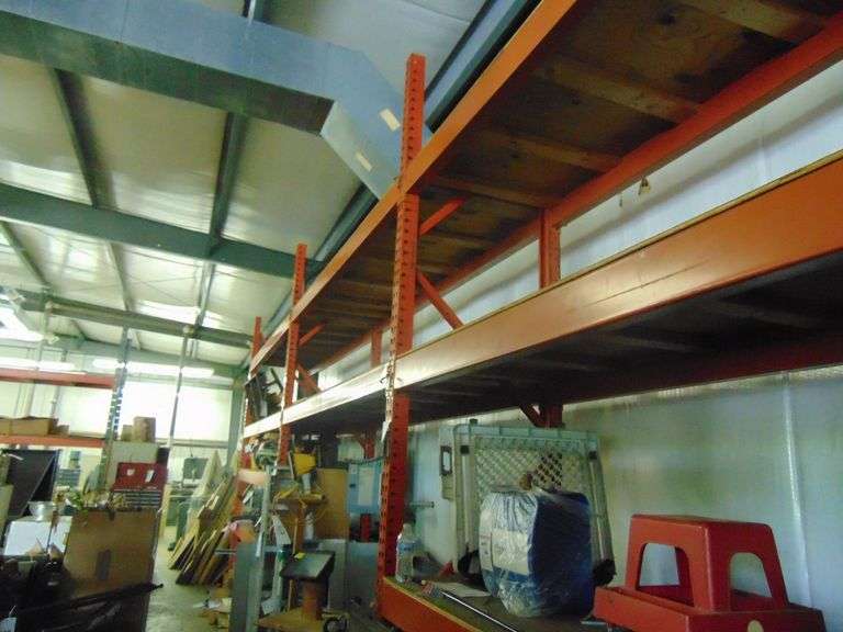 Pallet Racking Four Sections*NO Contents*