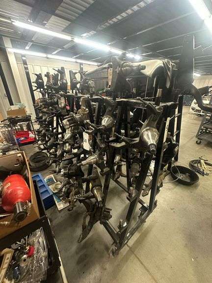 Large Rolling Spindle Rack (1 Black)