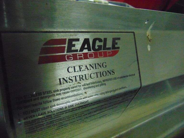 Eagle 3 Bay S/S Sink