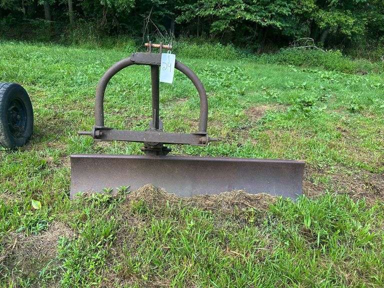 6' 3 Point Hitch Adjustable Scrape Blade