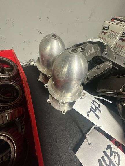 (4x) Alum. 5x5 Dust Covers / Hub Caps