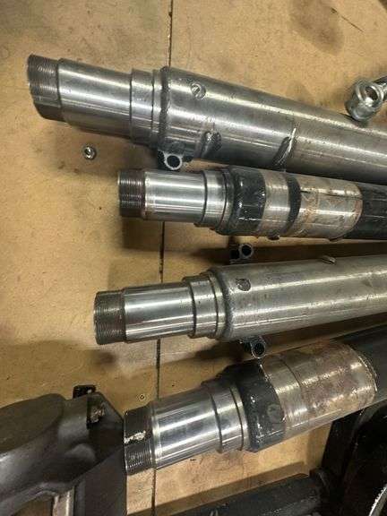 (4x) 5x5 Steel Axle Tubes QC Rear