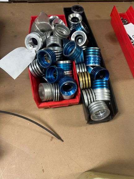 9" Rear Inner Axle Seals / Blue / Silver