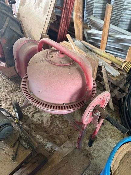 Central Machinery Mini Cement Mixer