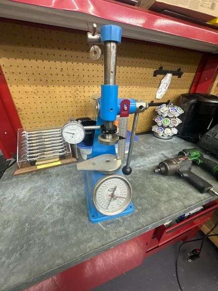 Rare Antique Rimac Bolt to Bench Valve Spring Tester