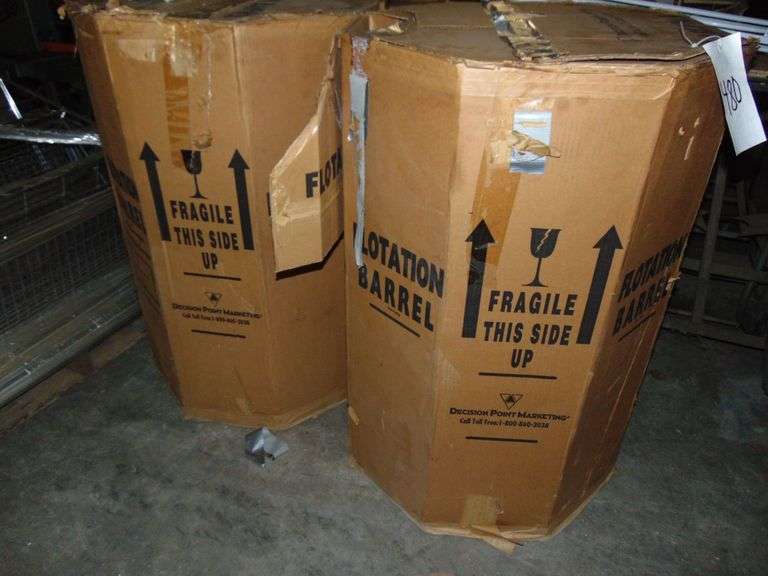 Two Flotation Barrells