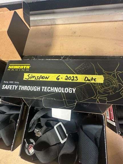 (2x) Sets Simpson Cam Lock Seat Belts