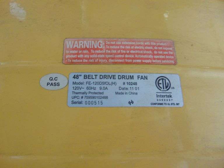 Flow Pro 48" Shop Fan