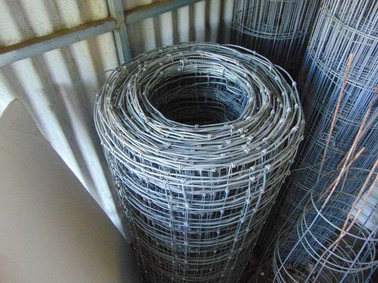 Three Partial Rolls of Wire