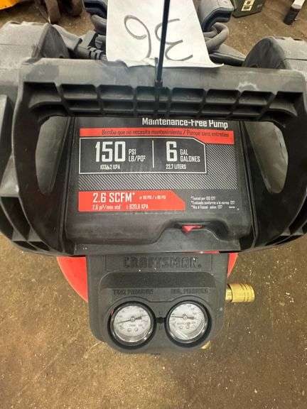Craftsman 6 Gallon Electric Air Compressor