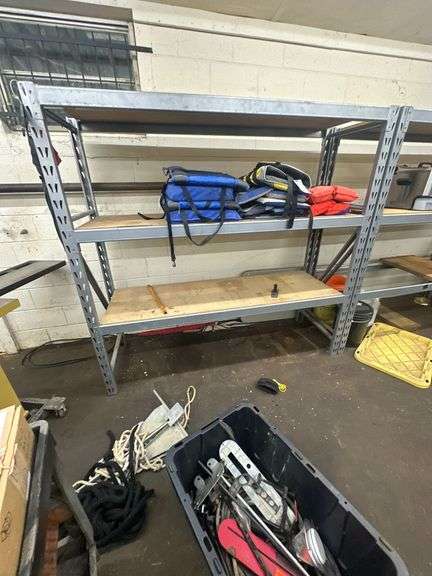 Steel Scaffold Type Storage Racks *NO Contents*