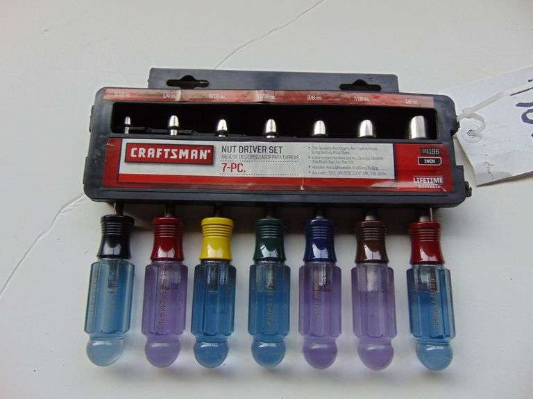 Craftsman 7 Pc. Standard Nut Driver