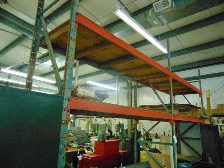 Pallet Racking Four Sections*NO Contents*