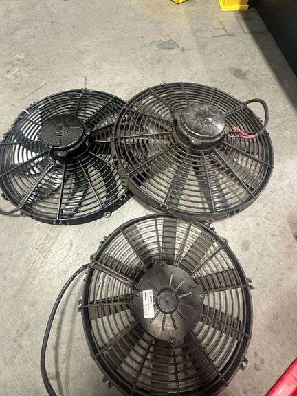 (3x)  Used Electric Fans